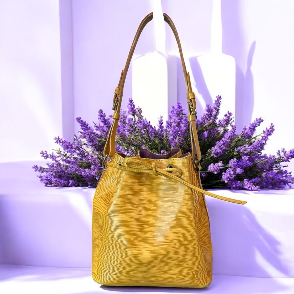 Louis Vuitton Epi Yellow‎ Shoulder Bag